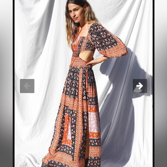 Jen’s pirate booty Roma doe maxi dress - Picture 3 of 4